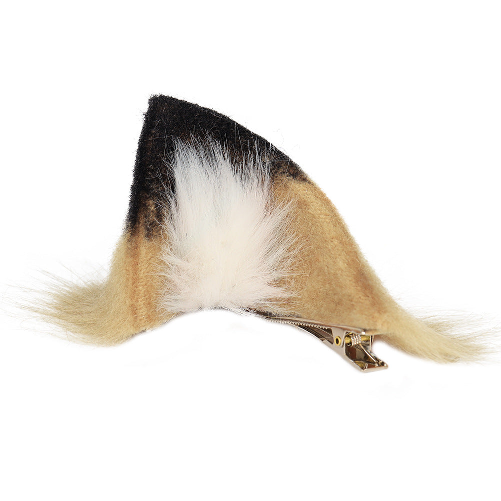 Realistic Plush Lion Ears and Tail Cosplay Set